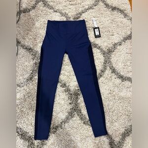 Soul Cycle x Lanston Sport Dixon Weave Legging Black Blue NWT NEW $128 Medium M